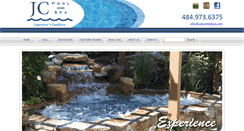 Desktop Screenshot of jcpoolandspa.com